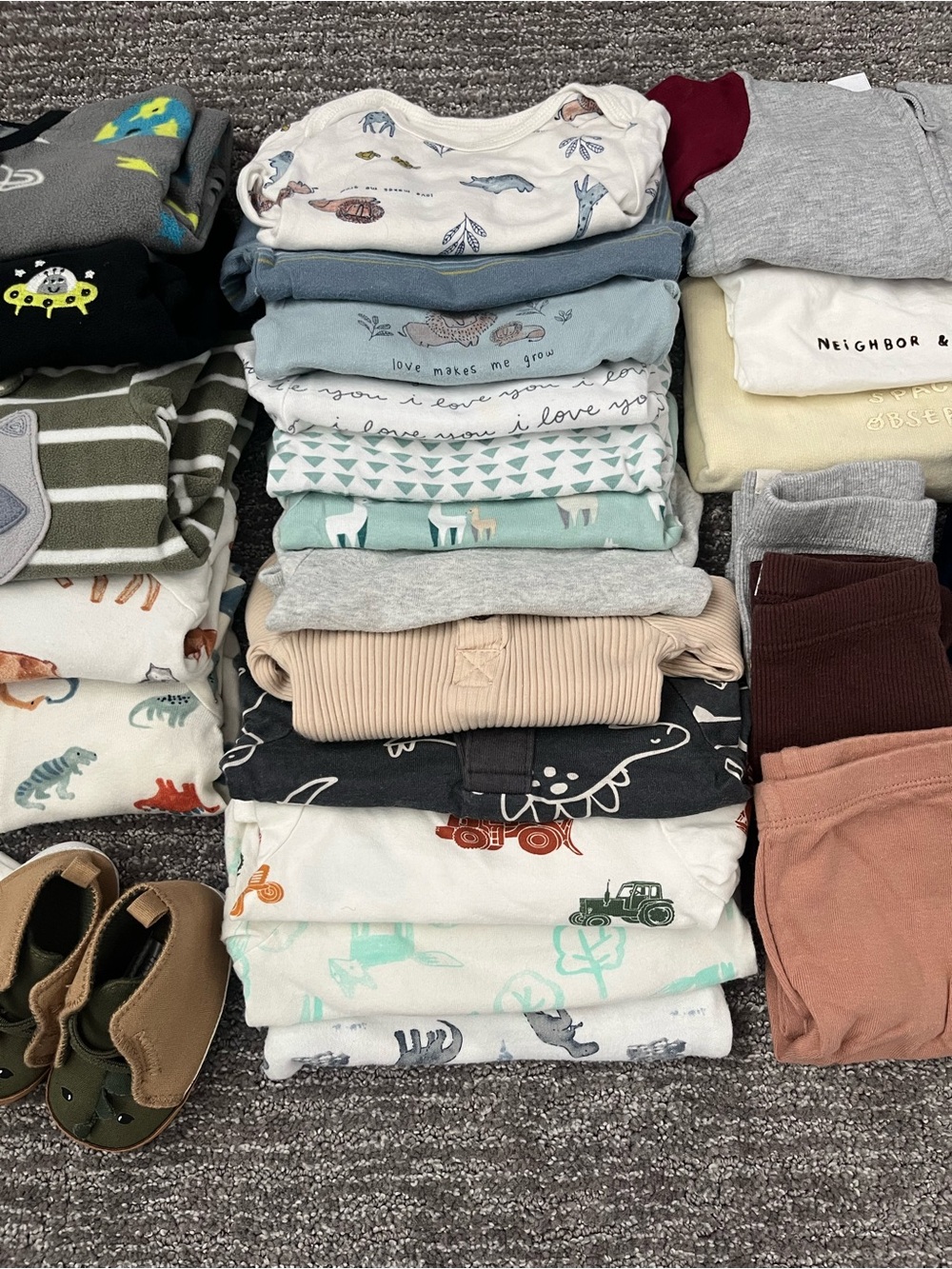 Huge Baby Boy Clothes Bundle, 0-3 Months - Picture 3 of 4